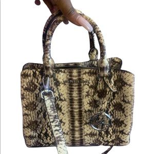 Michael Kors animal print crossbody